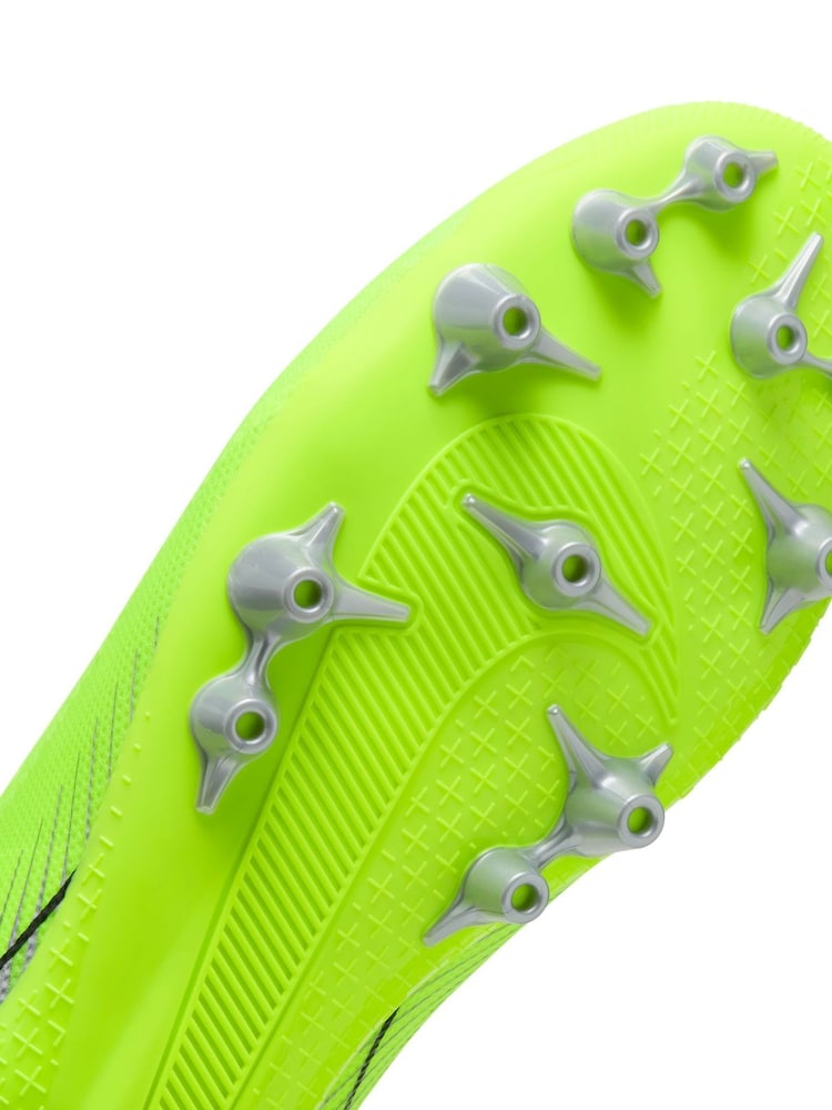 Nike Volt/Black Adults Zoom Mercurial Vapor 16 Academy Artificial Ground Football Boots - Image 9 of 9
