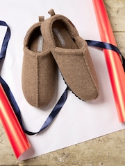 FatFace Frank Oatmeal House Shoes - Image 3 of 3