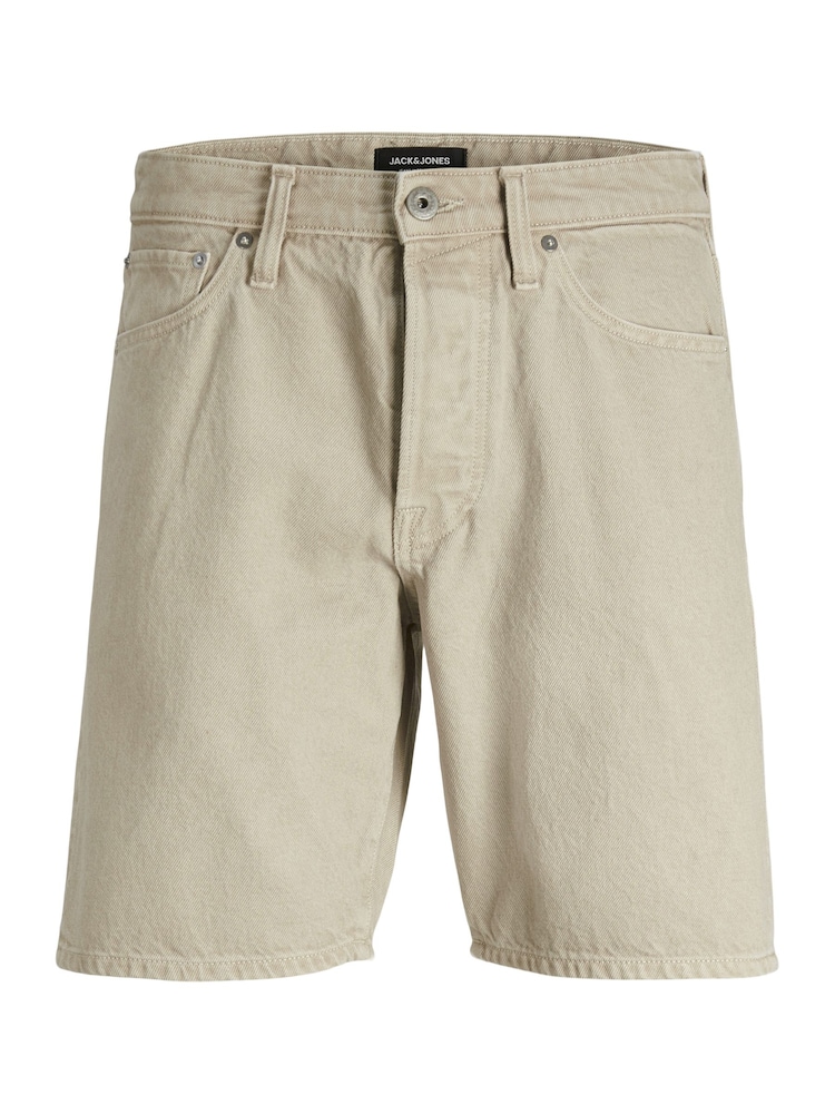 JACK & JONES Grey Relaxed Fit 100% Cotton Denim Shorts - Image 1 of 2 JACK & JONES Grey Relaxed Fit 100% Cotton Denim Shorts - Image 1 of 2
