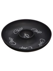 Maison by Premier Black Manga Chip And Dip Dish - Image 1 of 3