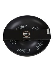 Maison by Premier Black Manga Chip And Dip Dish - Image 3 of 3