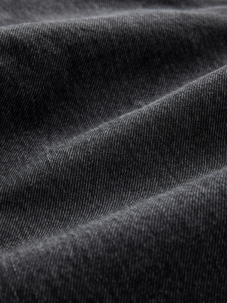 Schwarz - 100% Baumwolle Balloon Barrel Jeans - Bild 7 von 7 Schwarz - 100% Baumwolle Balloon Barrel Jeans - Bild 7 von 7