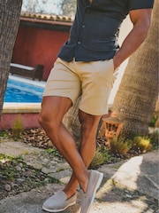 Tailored Athlete Natural Muscle Fit Stretch Chino Shorts - Image 5 of 6