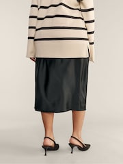 Evans Satin Bias Cut Skirt - Image 3 of 3