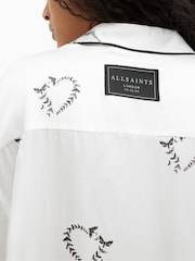 AllSaints White Sofi Escalera Pyjama Set - Image 4 of 6