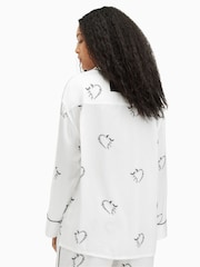 AllSaints White Sofi Escalera Pyjama Set - Image 5 of 6