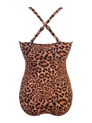 Pour Moi Animal Santa Monica Removable Straps Tummy Control Swimsuit - Image 4 of 4