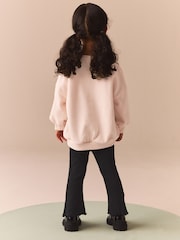 Cream Bow Sweatshirt And Flare Set (3mths-7yrs) - Image 3 of 8