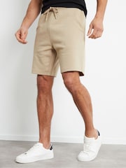 Threadbare Stone Premier Sweat Shorts - Image 1 of 4