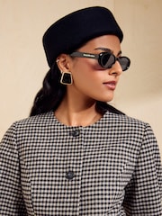 Friends Like These Wool Pillbox Hat - Slika 2 iz 6