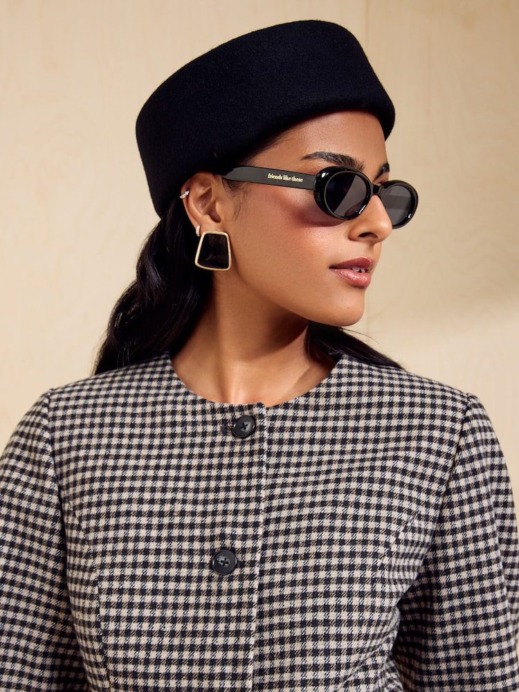 Friends Like These Wool Pillbox Hat - Slika 2 iz 6