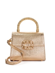 Dune London Gold Chrome Bolenna Brooch Trim Bag - Image 3 of 6
