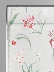 Sophie Allport Grey Tulip Made to Measure 100% Cotton Roman Blinds - Image 3 of 6