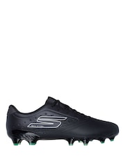 Botas de fútbol en dorado para terreno firme Razor de Skechers - Imagen 1 de 5