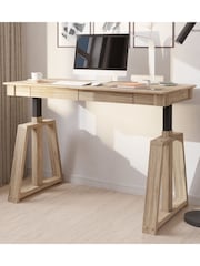 Koble Natural Nora Height Adjustable Smart Desk - Image 2 of 6