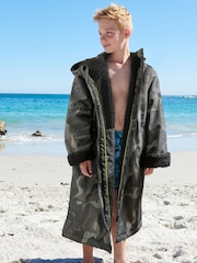 Green Waterproof Changing Robe (3-16yrs) - Image 1 of 11