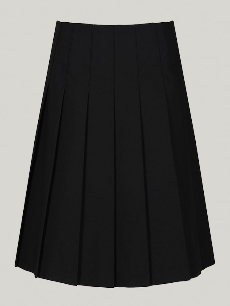 Trutex Black 18" Stitch Down Permanent Pleats School Skirt (10-17 Yrs) - Image 4 of 6