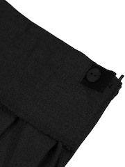 Trutex Black 18" Stitch Down Permanent Pleats School Skirt (10-17 Yrs) - Image 6 of 6