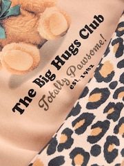 Brown Teddy Sweatshirt and Flare Leggings Set (3mths-7yrs) - Image 7 of 7
