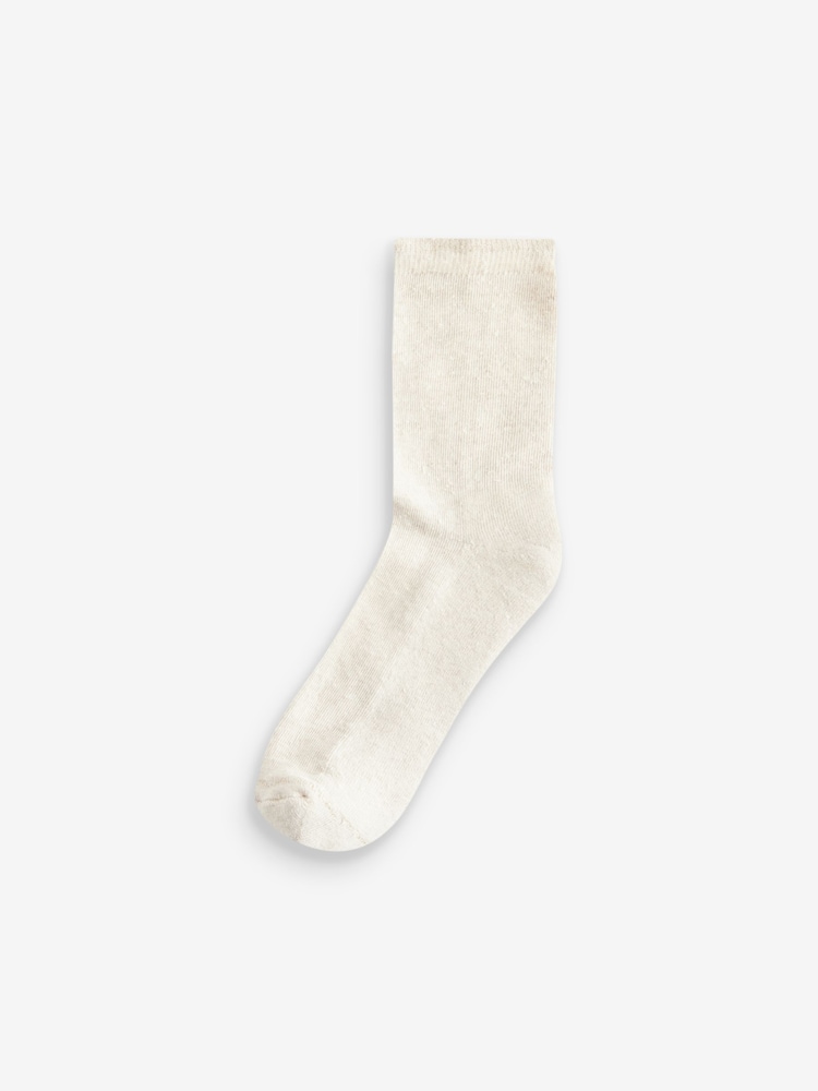Neutrale Farbe - Melierte Socken mit gepolsterter Sohle im 4er-Pack - Bild 2 von 5 Neutrale Farbe - Melierte Socken mit gepolsterter Sohle im 4er-Pack - Bild 2 von 5