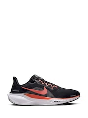 Nike Black/Orange Pegasus 41 Road Running Trainers - Image 1 of 8