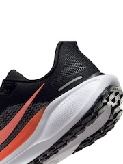 Nike Black/Orange Pegasus 41 Road Running Trainers - Image 7 of 8
