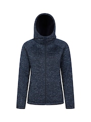 Mountain Warehouse Navy Blue Womens Nevis Sherpa Lined Hoodie - Image 1 of 5