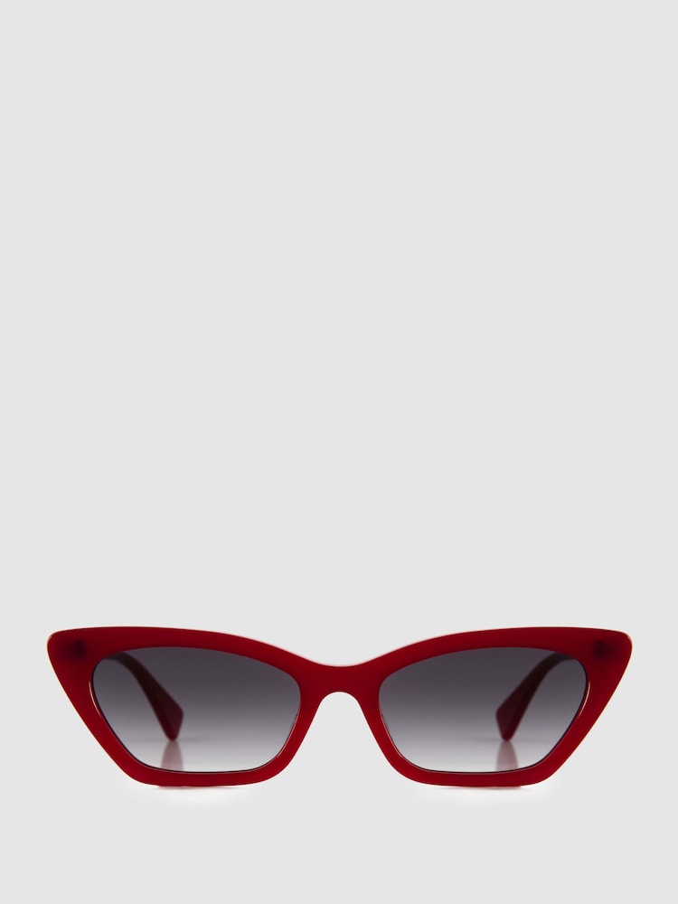 Curry and Paxton Cat Eye Sunglasses - Image 1 of 4 Curry and Paxton Cat Eye Sunglasses - Image 1 of 4
