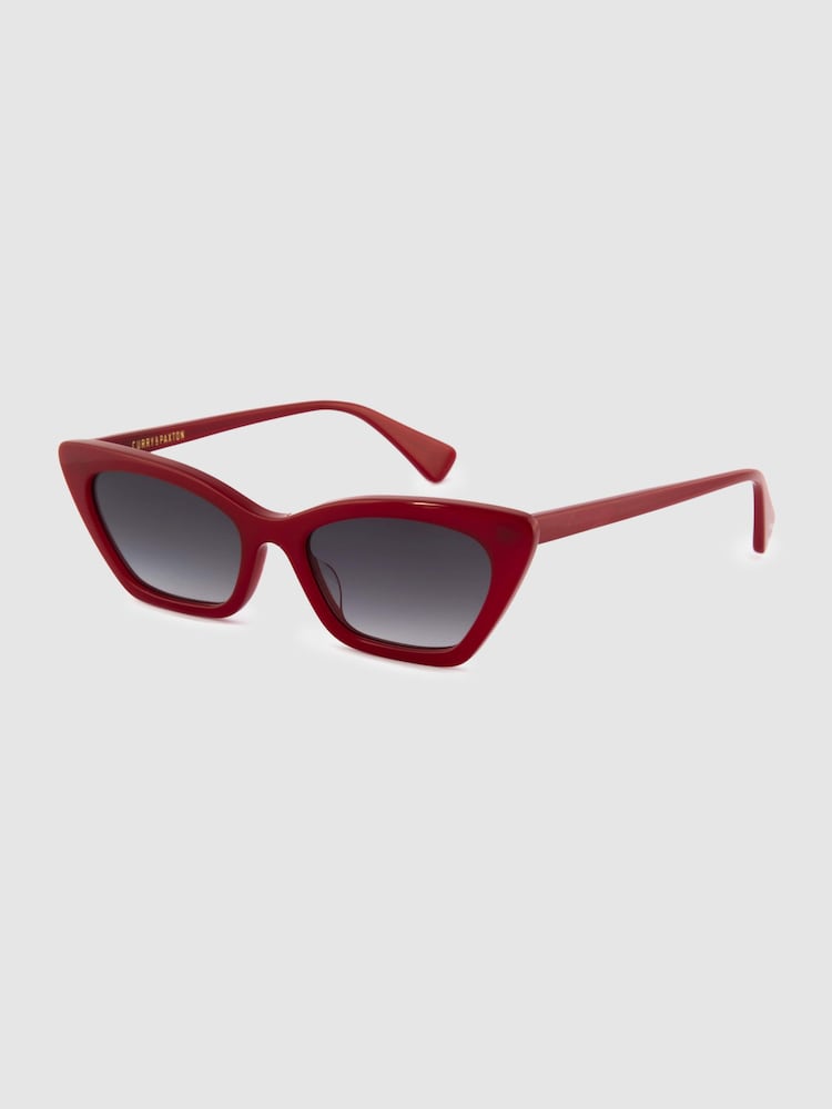 Curry and Paxton Cat Eye Sunglasses - Image 2 of 4 Curry and Paxton Cat Eye Sunglasses - Image 2 of 4