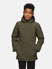 Verde - Regatta Junior Yewbank Waterproof Jacket - Imagem 1 de 5