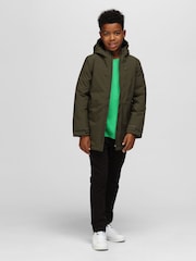 Verde - Regatta Junior Yewbank Waterproof Jacket - Imagem 3 de 5