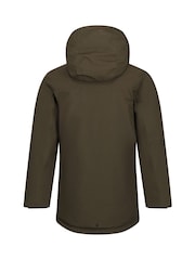 Verde - Regatta Junior Yewbank Waterproof Jacket - Imagem 4 de 5