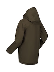 Verde - Regatta Junior Yewbank Waterproof Jacket - Imagem 5 de 5
