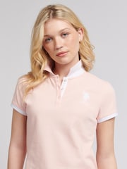 Roze - U.S. Polo Assn. Player 3 Womens Pique Polo Shirt - Image 3 of 8