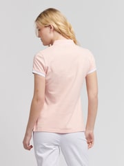 Roze - U.S. Polo Assn. Player 3 Womens Pique Polo Shirt - Image 4 of 8