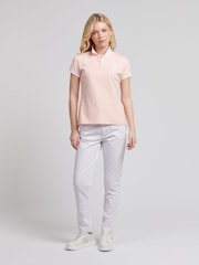 Roze - U.S. Polo Assn. Player 3 Womens Pique Polo Shirt - Image 5 of 8