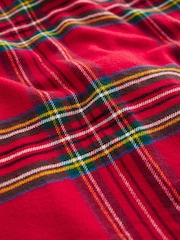 Red Check Matching Family Kids Christmas Flannel 100% Cotton Pyjamas (9mths-16yrs) - Image 9 of 9