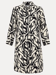 Phase Eight Black Geo Ruby Tunic Dress - Image 6 of 6