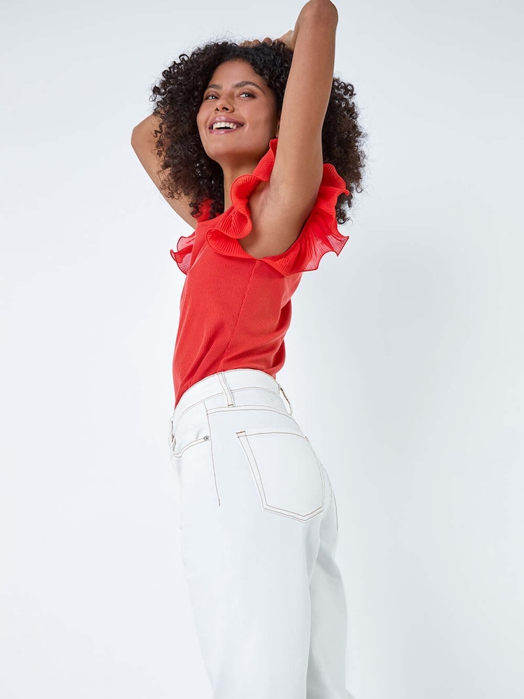 Dusk Natural Wide Leg Denim Jeans - Image 1 of 5
