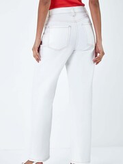 Dusk Natural Wide Leg Denim Jeans - Image 3 of 5