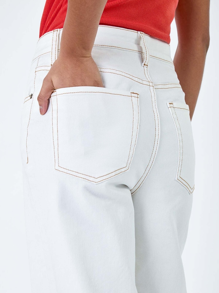 Dusk Natural Wide Leg Denim Jeans - Image 5 of 5