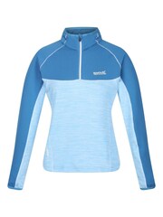 Regatta Blue Hepley Lightweight Half Zip Fleece - Image 5 of 6