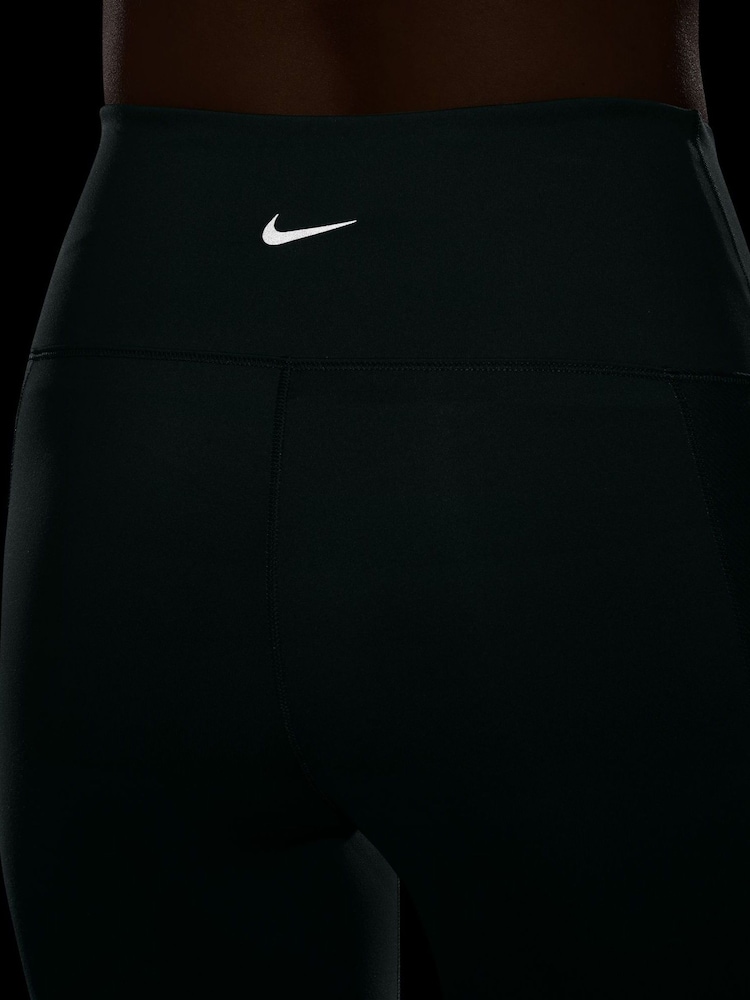 Nike Green One Wrap High Waisted 7/8 Leggings - Image 4 of 4