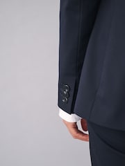 Navy Blue Heavy Duty Tailored Blazer - Image 5 of 6