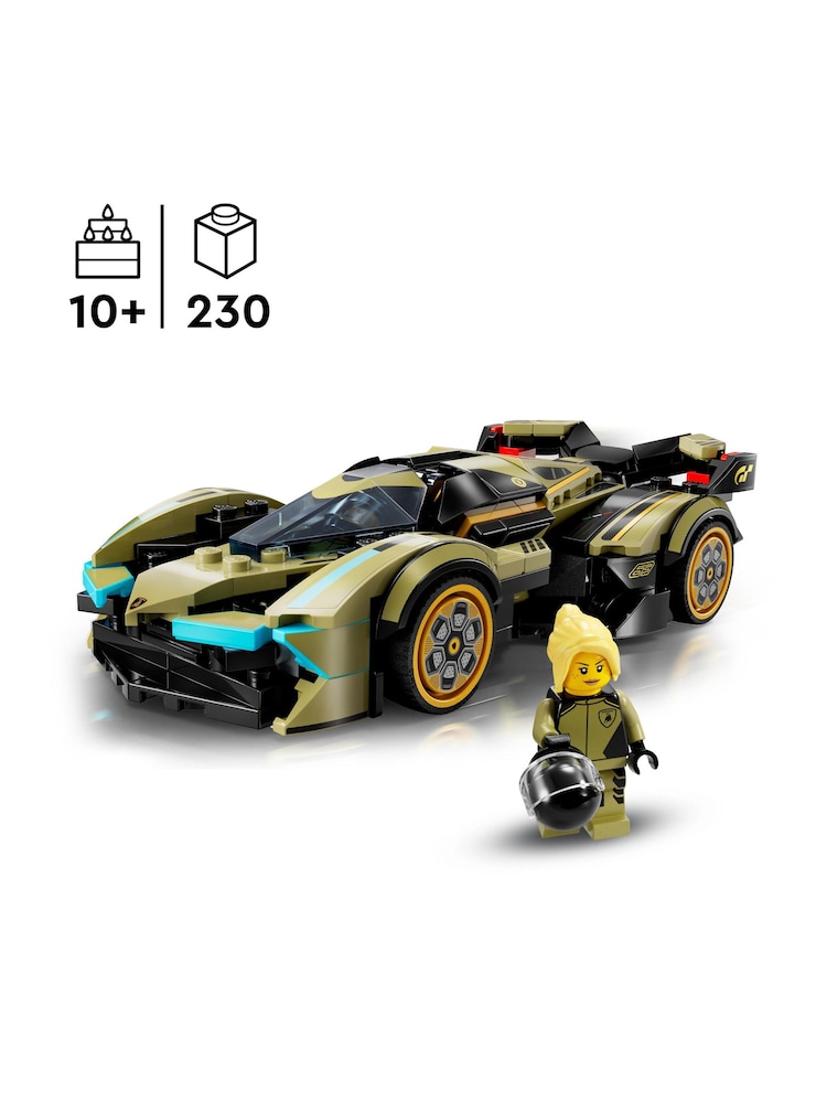 LEGO Speed Champions Lamborghini Lambo V12 Vision GT Super Car - Image 4 of 8