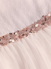 Monsoon Pink Fiorella Ruffle Prom Dress - Image 3 of 3