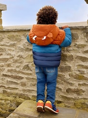 JoJo Maman Bébé Gruffalo Brown The Gruffalo Puffer Jacket - Image 4 of 7