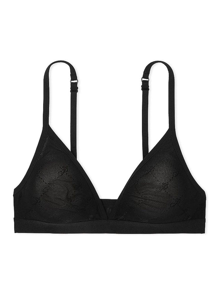 Victoria's Secret PINK Black Triangle Bralette - Image 3 of 3