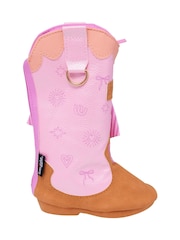 Smiggle Pink Wildflower Cowboy Boot Pencil Case - Image 1 of 3