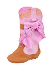 Smiggle Pink Wildflower Cowboy Boot Pencil Case - Image 2 of 3